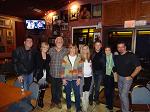 John A's on October 28, 2015, with friends Ron Harman, Anita Stapleton, Jimmy and Michele Capps, Toni and Corey Frizzell, and Paul Voan 